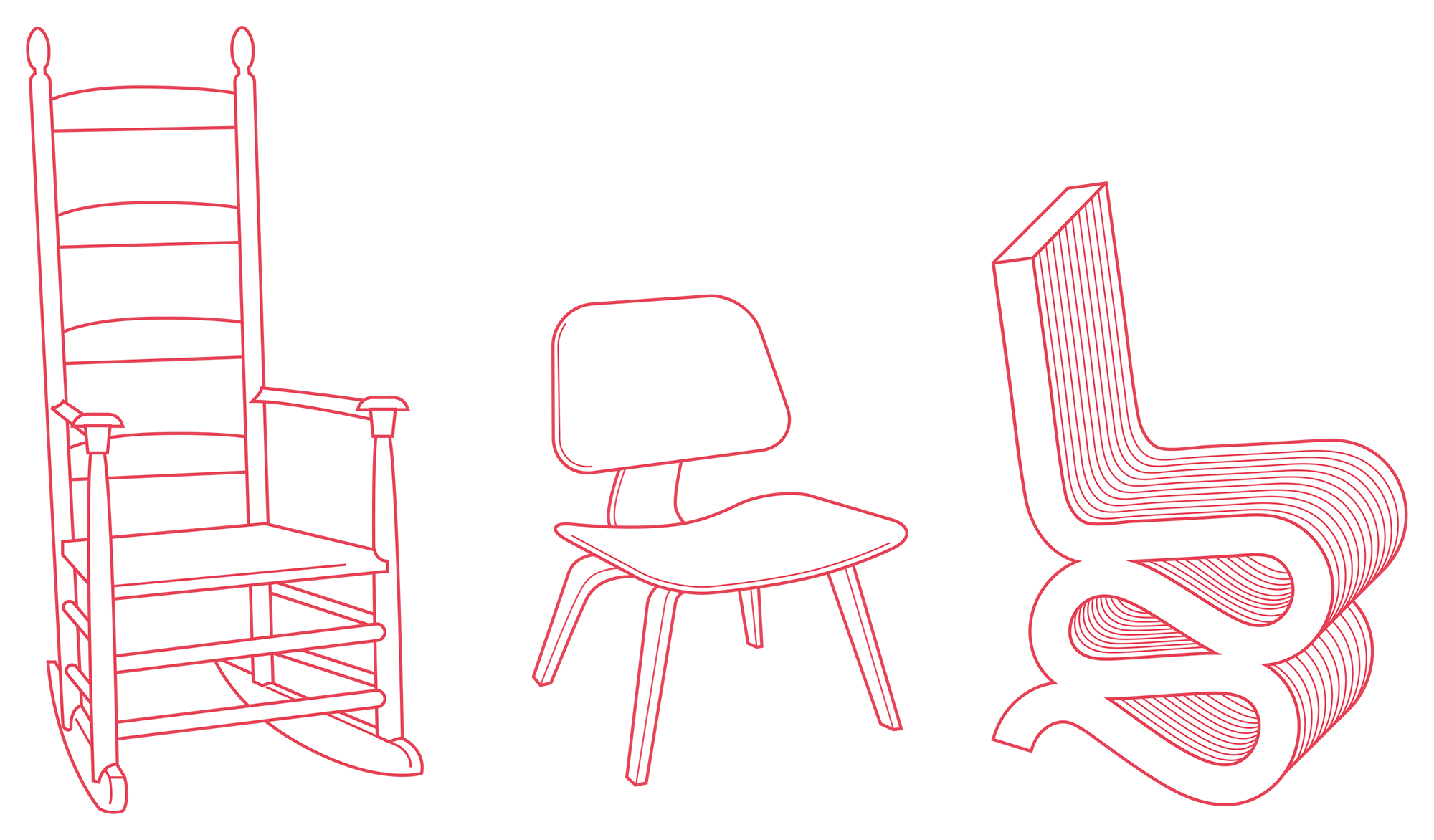 Three chairs